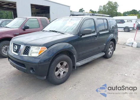 2006 Nissan Pathfinder Se из США, поврежденный, VIN 5N1AR18U26C681272
